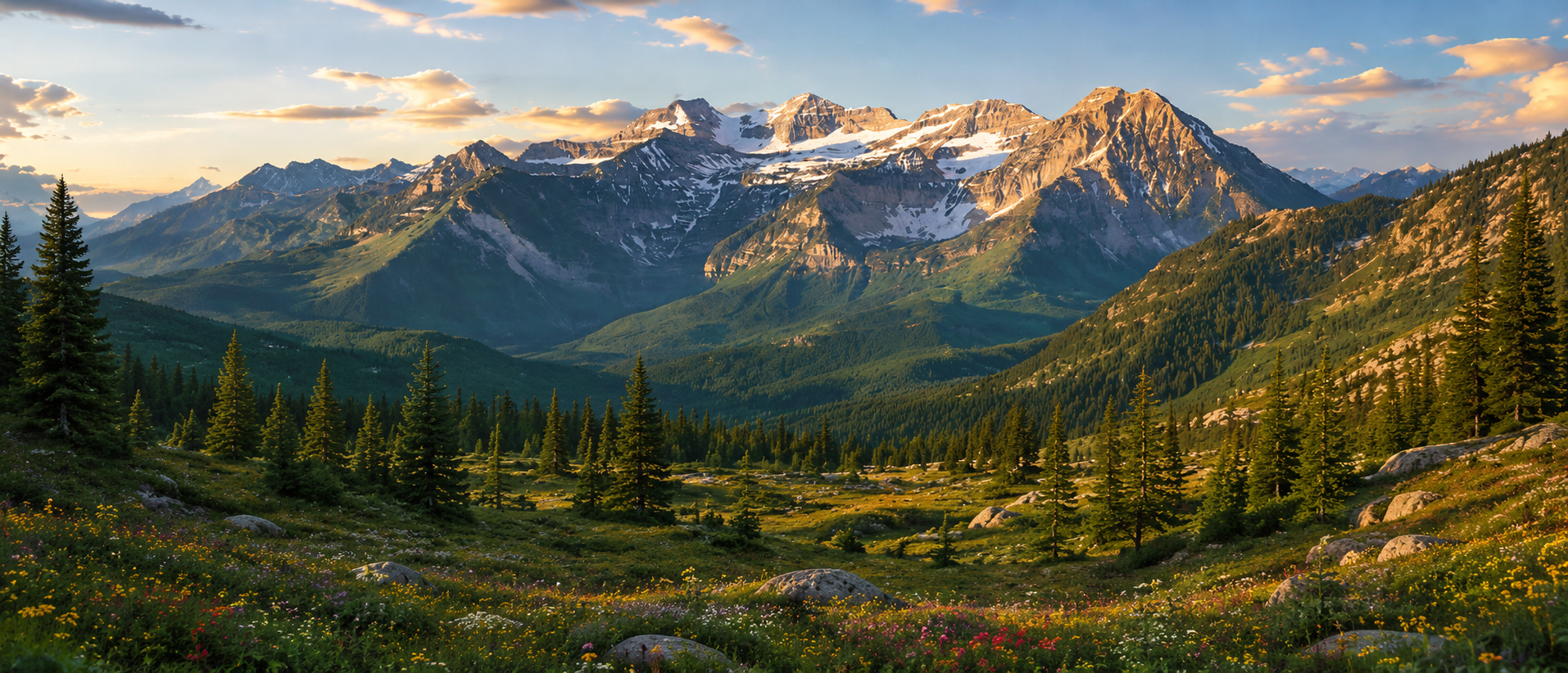 Mount Timpanogos landscape in Utah